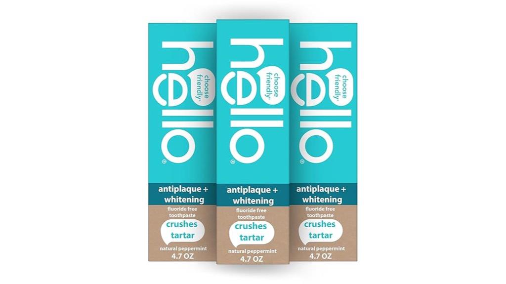 three pack antiplaque toothpaste