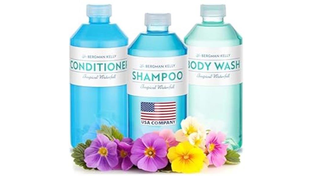 three pack refill bottles