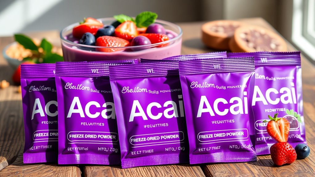 top acai powder selections
