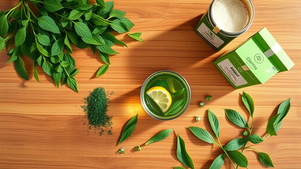 top chlorella detox powders