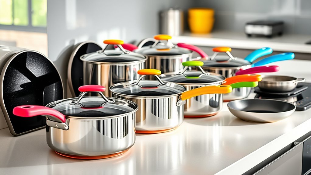 top induction ready non stick sets