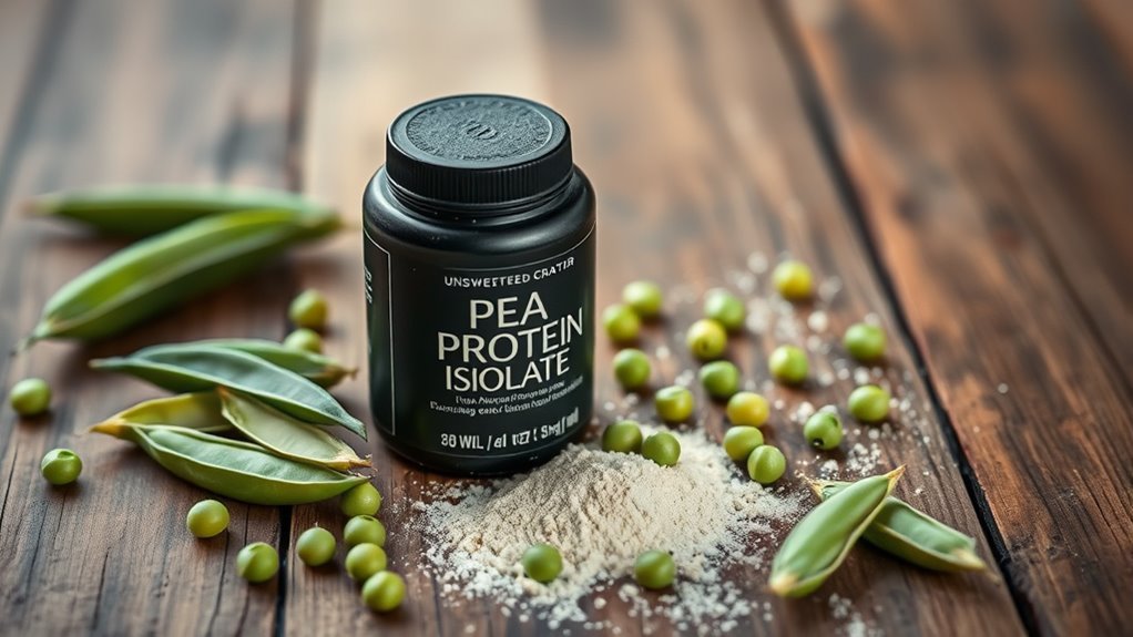 top unsweetened pea proteins