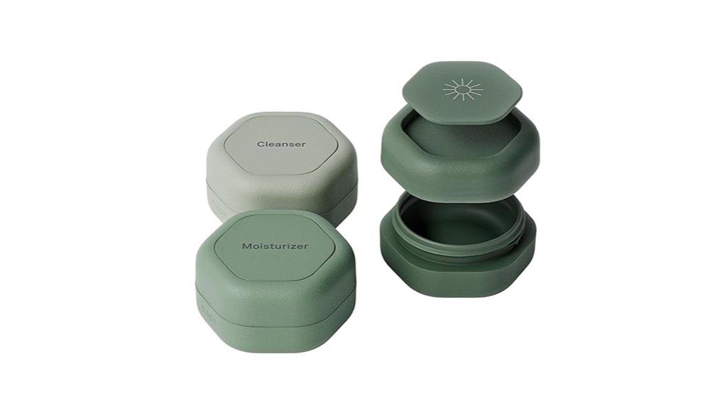 travel sized skincare containers