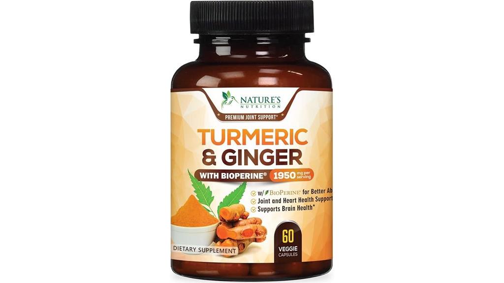 turmeric curcumin 60 capsules