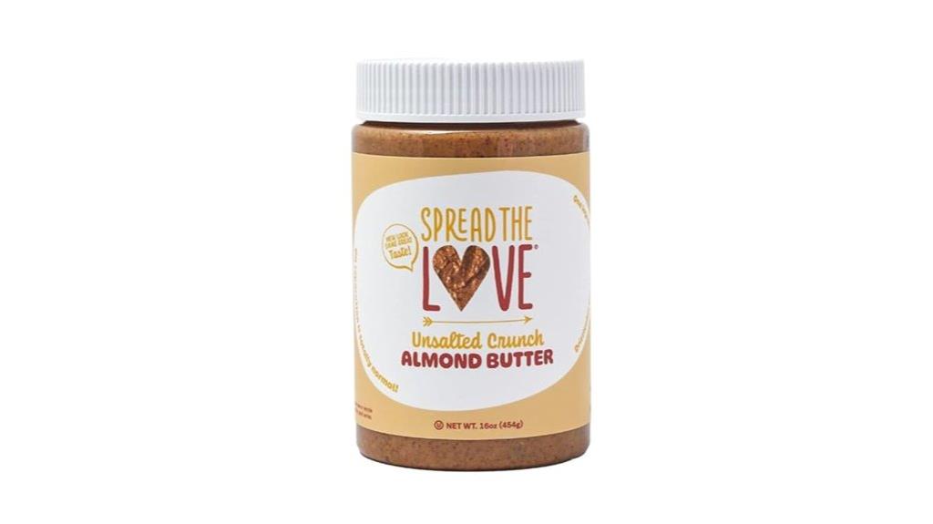 unsalted almond butter 16oz