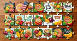 vegan art puzzle collection