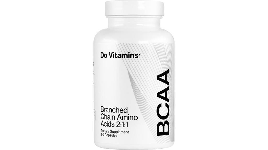 vegan bcaa capsules pack