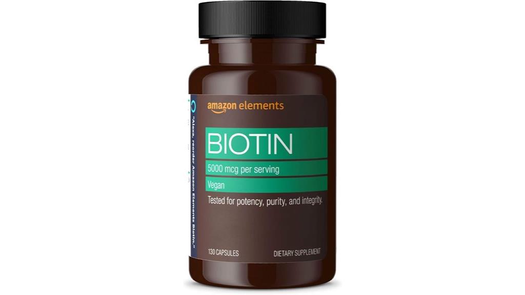 vegan biotin 5000 mcg