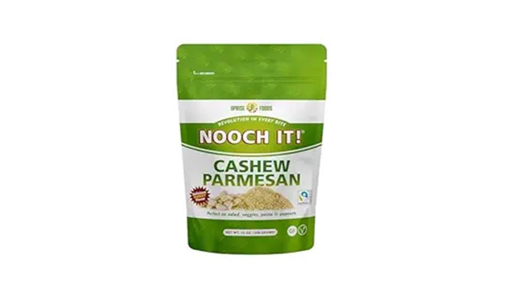 vegan cashew parmesan cheese