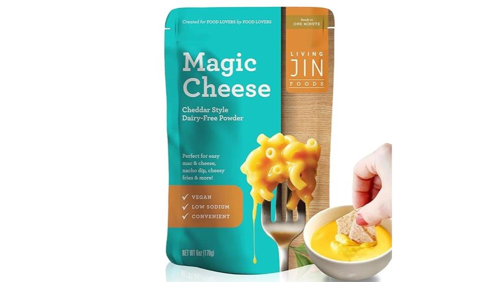 vegan cheese powder quantity