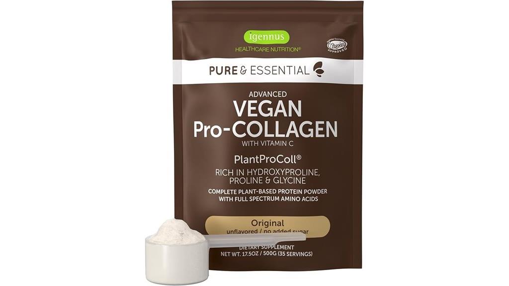 vegan collagen powder 35 servings
