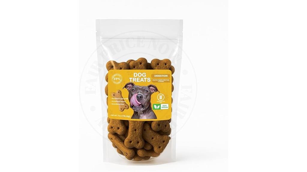 vegan digestive health dog treats