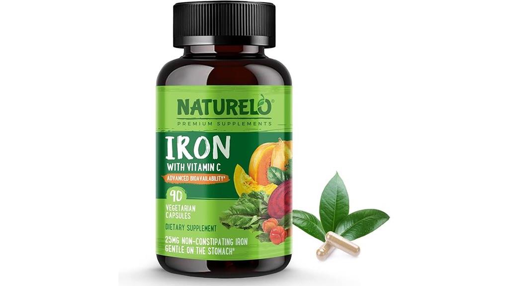 vegan iron with organic