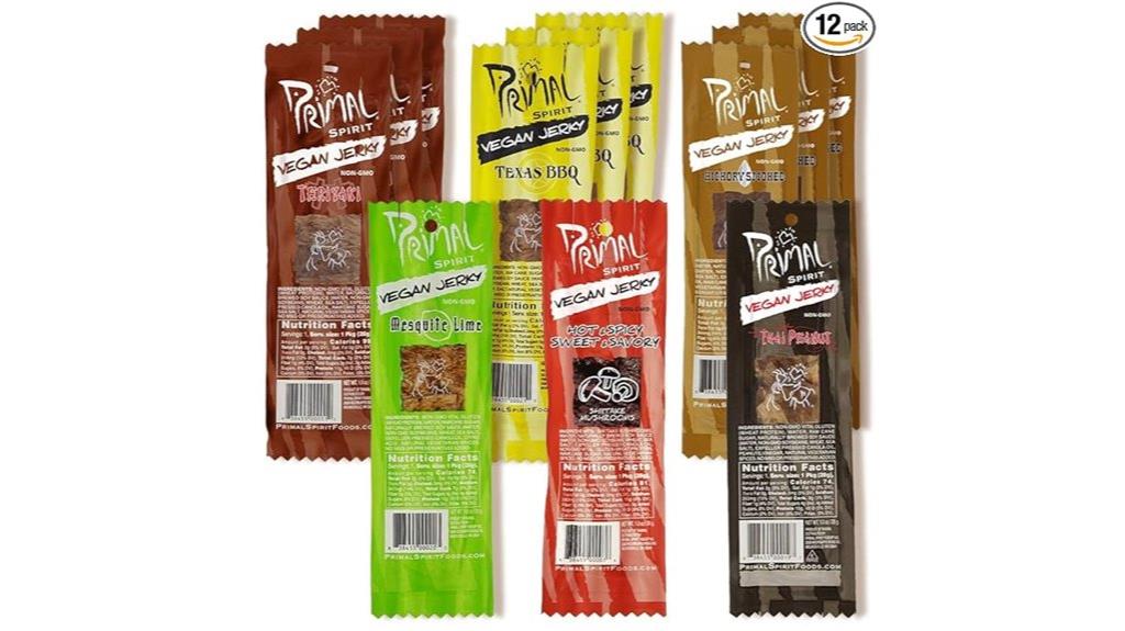 vegan jerky 12 pack