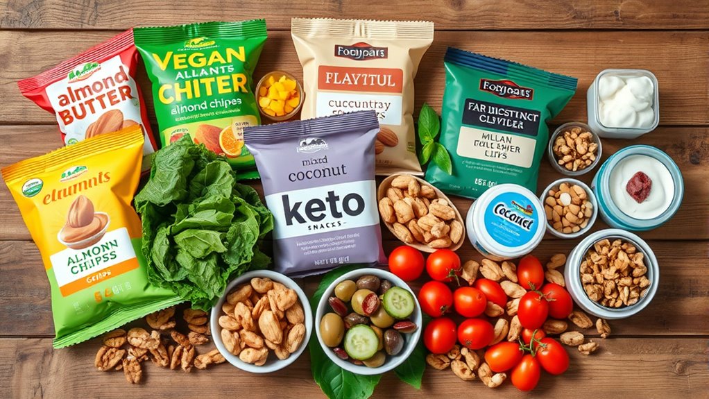 vegan keto snack options