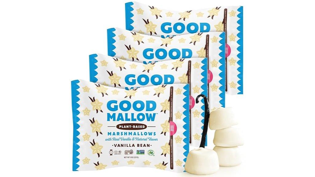 vegan marshmallow pack four