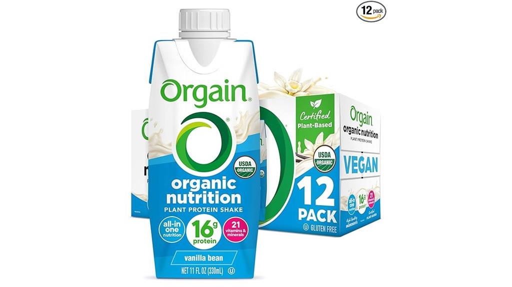 vegan protein shake pack