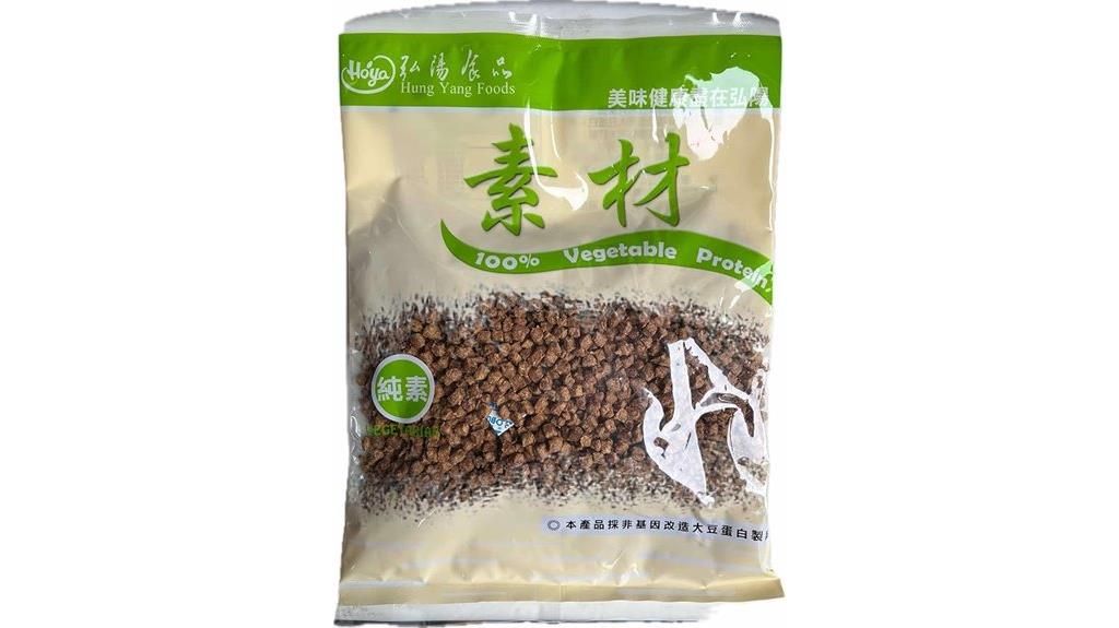 vegan soy protein crumbles
