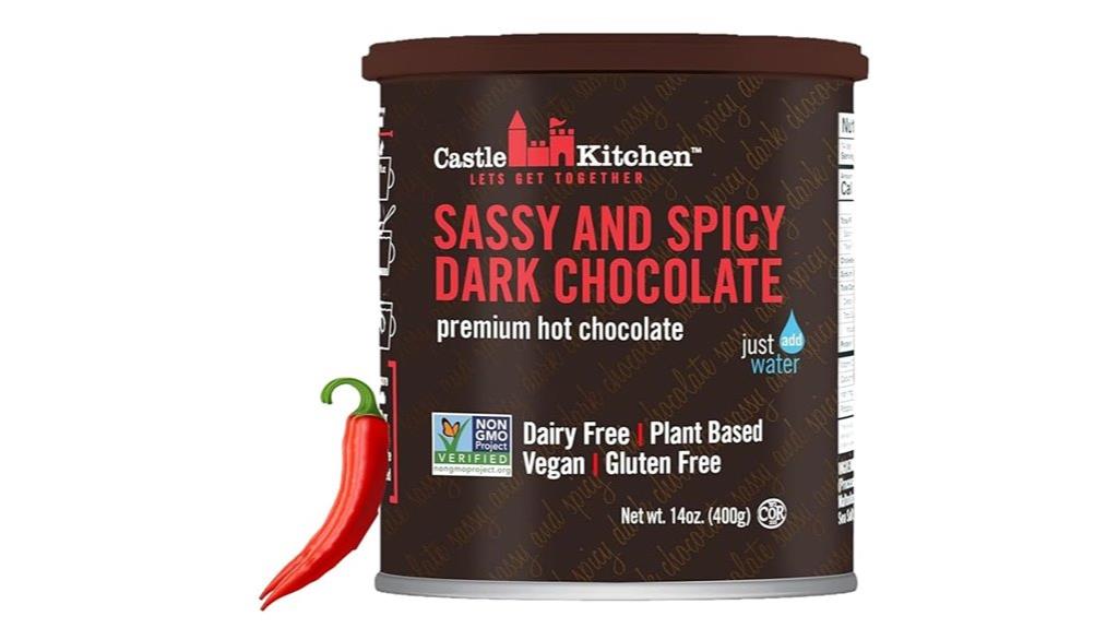 vegan spicy hot chocolate
