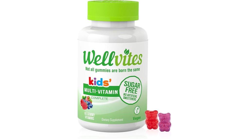 vegan sugar free kids gummies