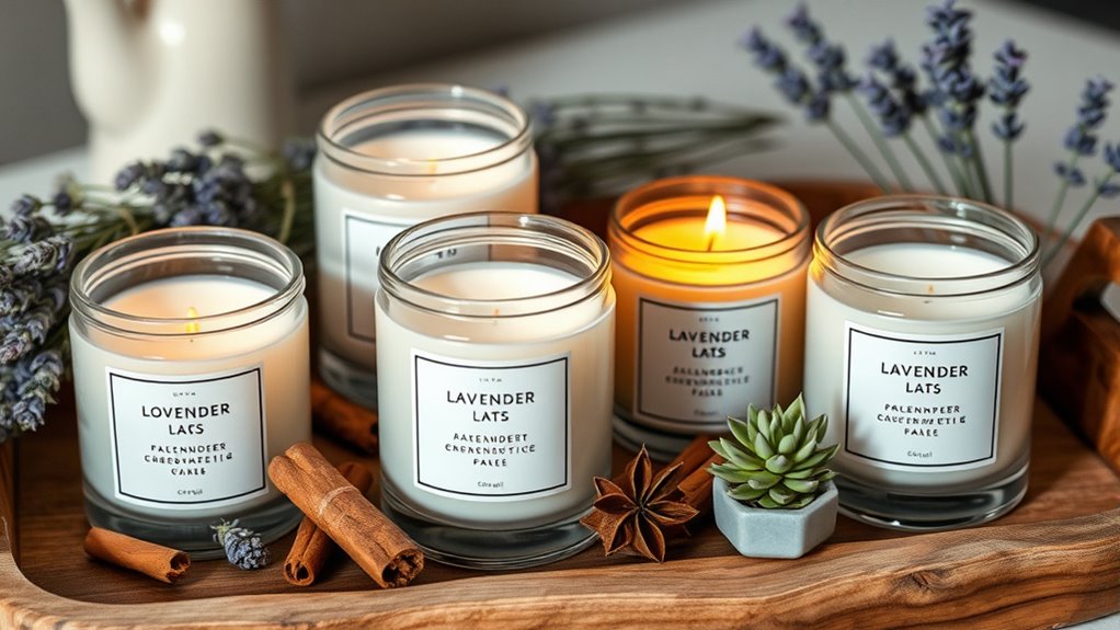 vegan sustainable candle selection