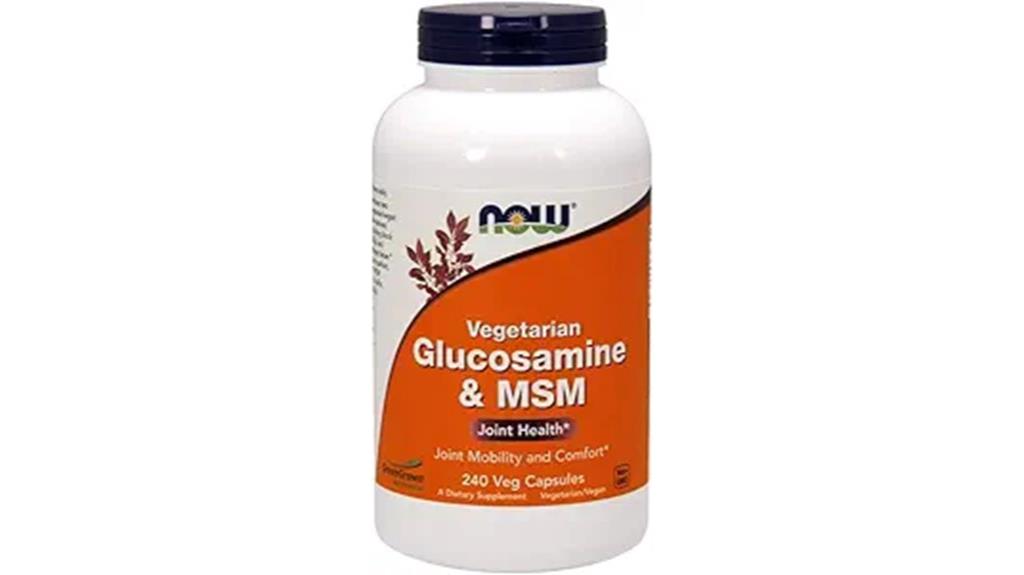 vegetarian joint support capsules