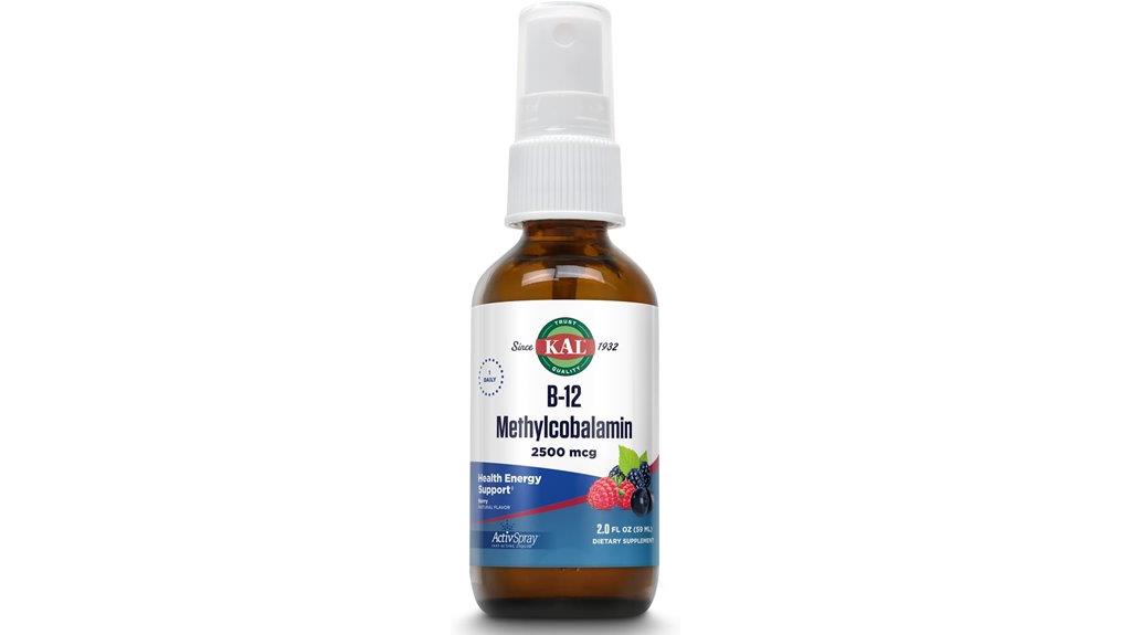 vitamin b12 spray bottle