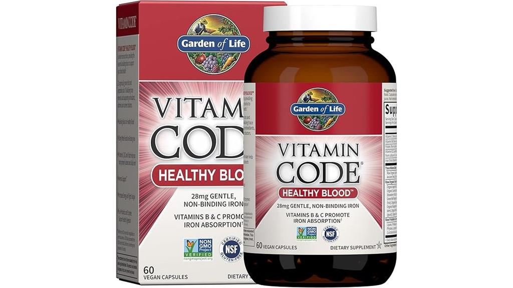 vitamin code blood supplement
