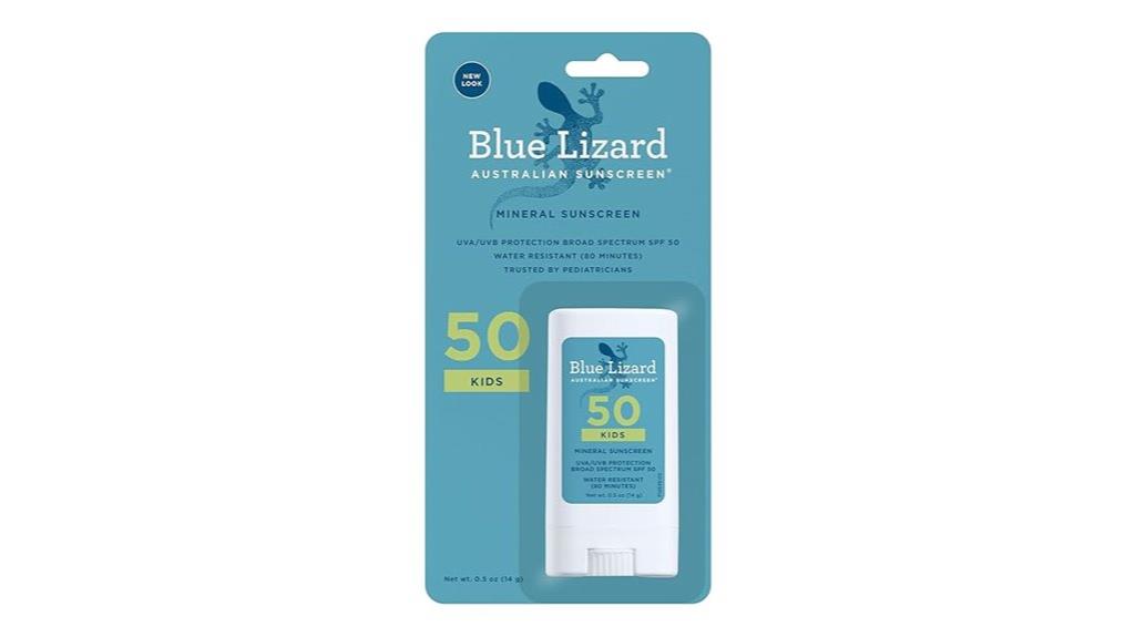 water resistant spf 50 sunscreen