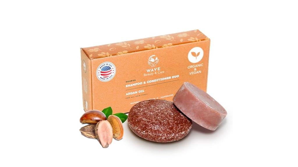 wave argan oil set