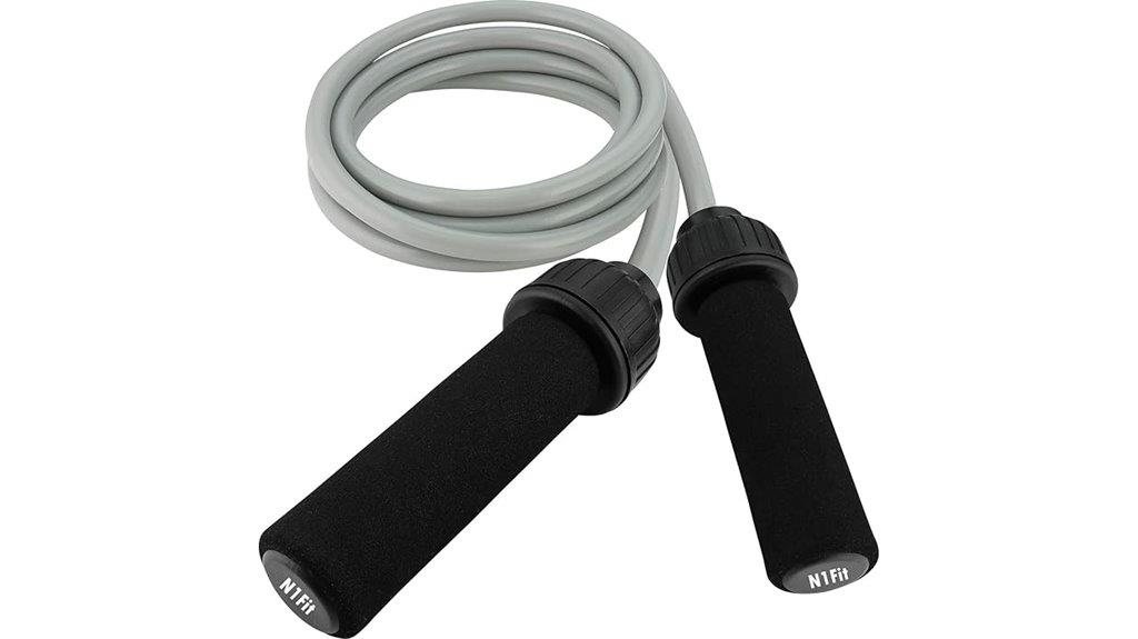 weighted speed jump rope