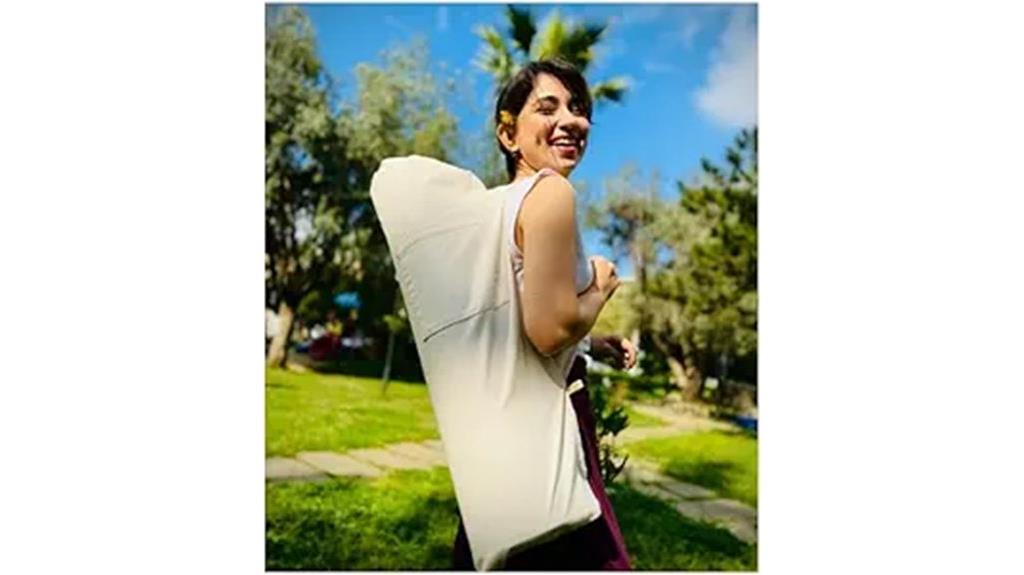 yoga mat bag with pocket