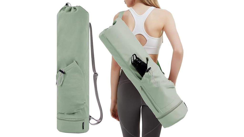 yoga mat bag with pockets