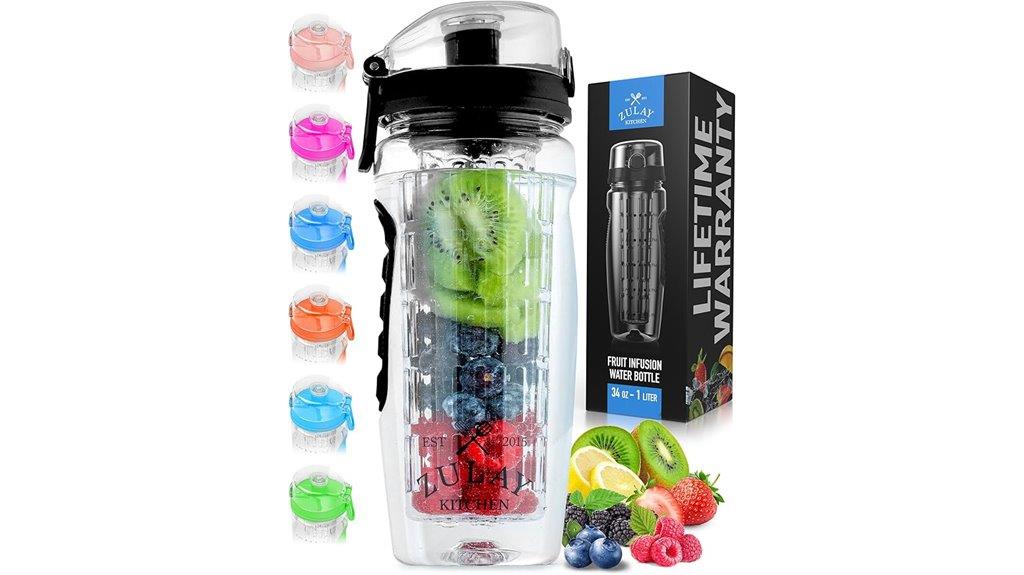 zulay 34oz fruit infuser