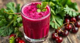 beet cherry kale smoothie