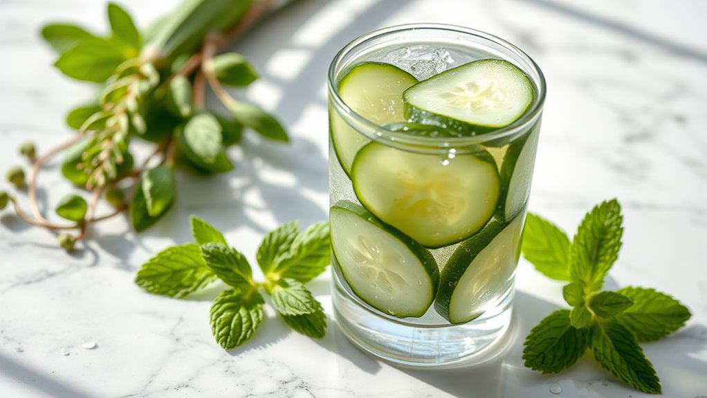 cooling herbal skin tonic