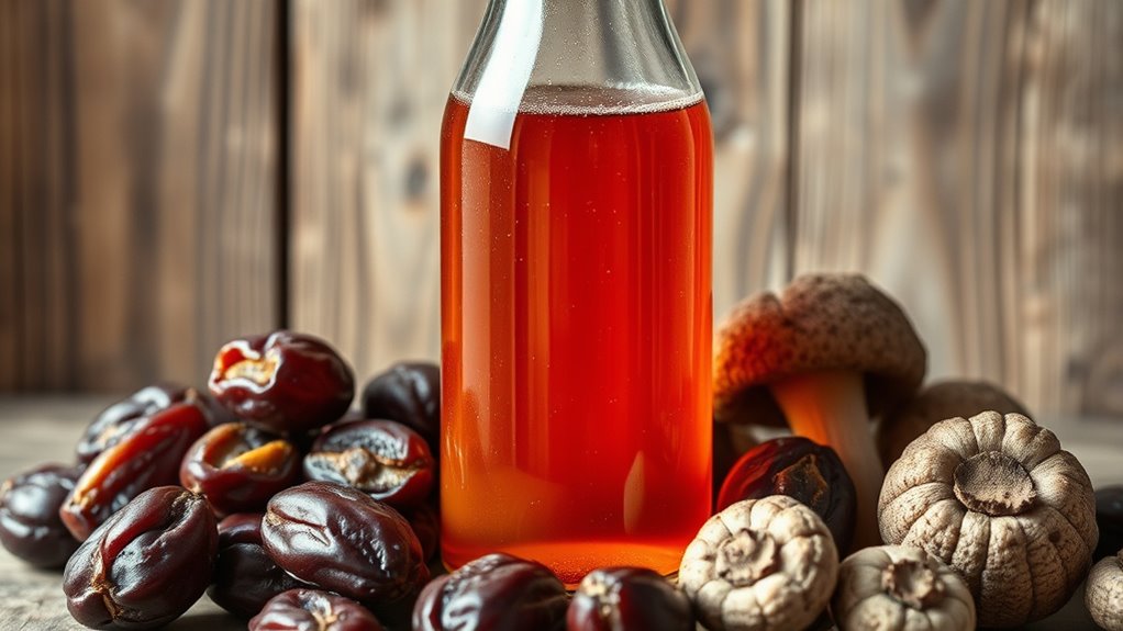 fermented mushroom date boost