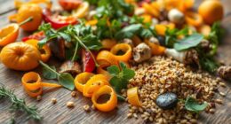 food waste reused nutrients