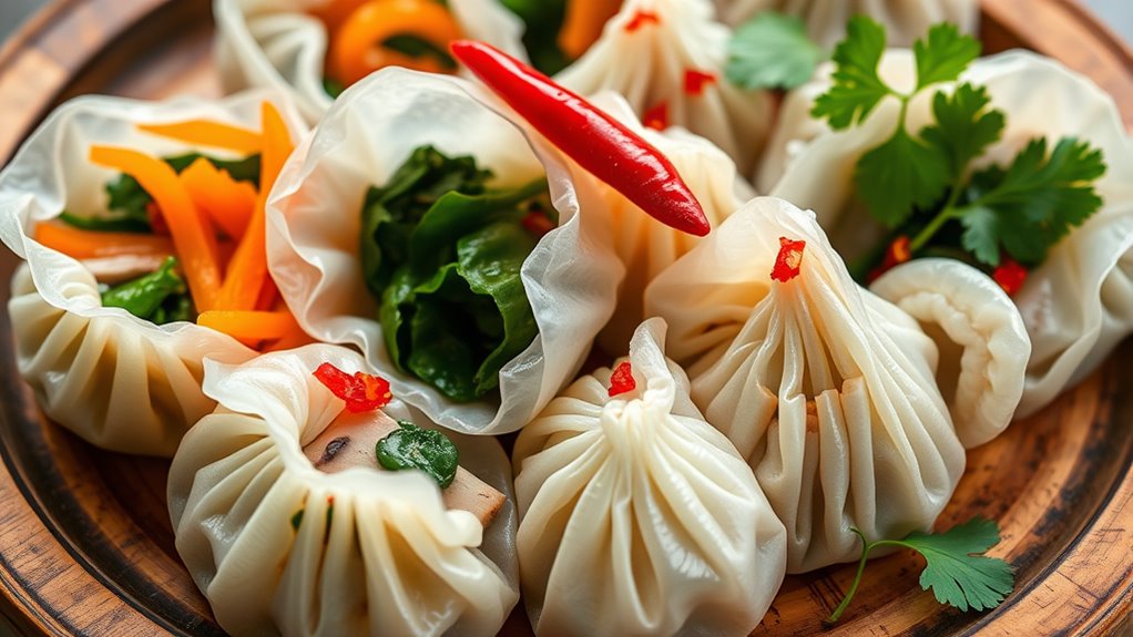 global vegetable dumpling fillings