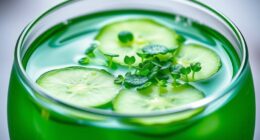 green duckweed cucumber juice