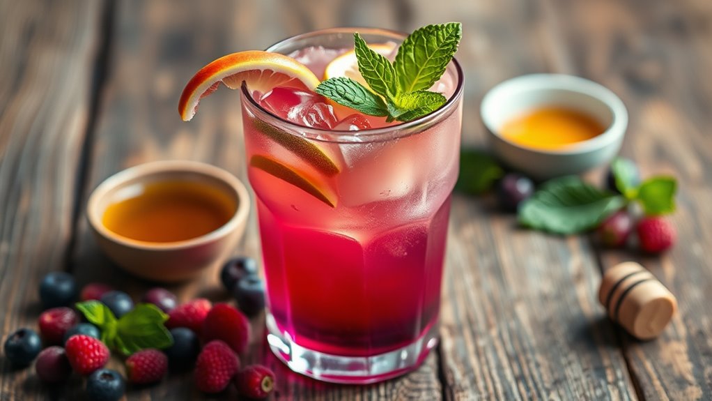 healthy flavorful mocktail options