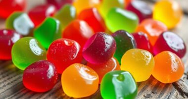 healthy fruit gummy snacks