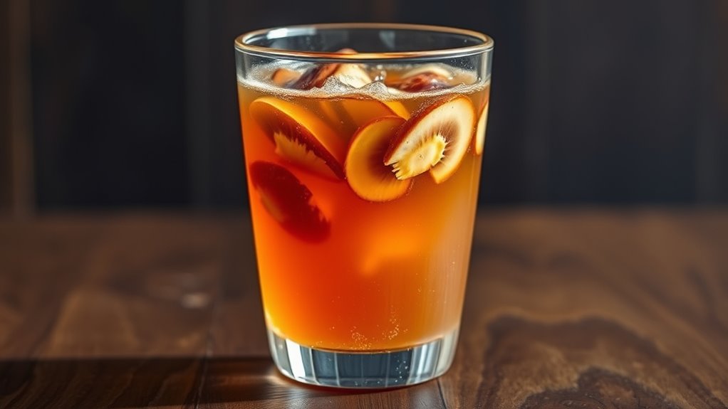 mushroom date fermented beverage