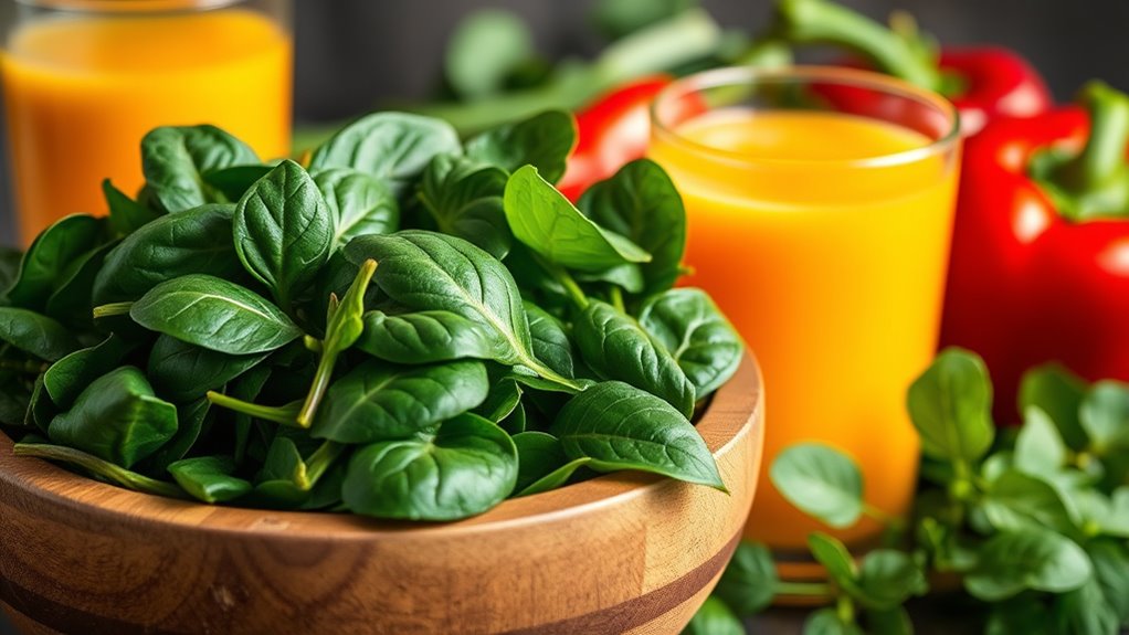 pair plant iron with vitamin c