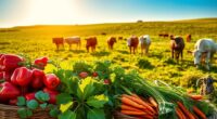 plant based diets cut methane