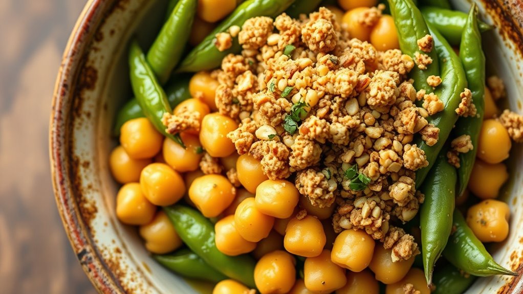 plant based protein meal prep