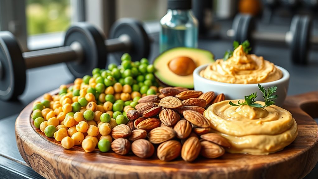 plant based protein timing