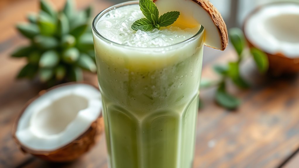 refreshing cactus coconut blend