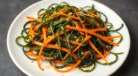 seaweed salad with sesame