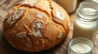 sourdough fermentation flour bread